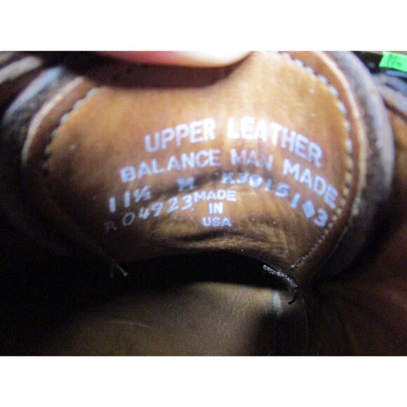 Walk-Over Dress Shoes Mens Brown Leather Derby Plain Toe Size 11.5 M USA main image 2